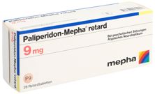Paliperidon Mepha retardRet Tabl 9 mg 28 Stk, Hauptbild