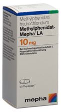 Methylphenidat Mepha LA Depocaps 10 mg Ds 30 Stk, Hauptbild