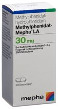 Methylphenidat Mepha LA Depocaps 30 mg Ds 30 Stk, Hauptbild