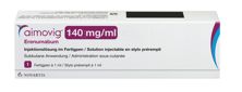 Aimovig Inj Lös 140 mg/ml Fertigpen 1 ml, Hauptbild