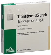 Transtec patch mat 35 mcg/h sach 8 pce, image principale