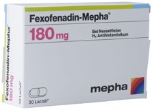 Fexofenadin Mepha Lactab 180 mg 30 Stk, Hauptbild