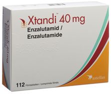 Xtandi Filmtabl 40 mg 112 Stk, Hauptbild