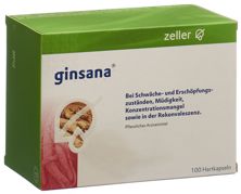 Ginsana Hartkapseln (#) 100 Stk, Hauptbild