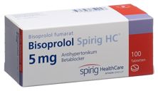 Bisoprolol Spirig HC Tabl 5 mg 100 Stk, Hauptbild