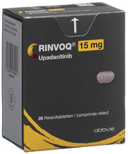 RINVOQ Ret Tabl 15 mg 28 Stk, Hauptbild