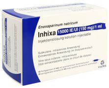 InhixaInj Lös 150 mg/ml 10 Fertspr 1 ml, Hauptbild