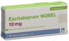 Escitalopram NOBEL Filmtabl 10 mg 14 Stk, Hauptbild