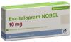 Escitalopram NOBEL Filmtabl 10 mg 28 Stk, Hauptbild