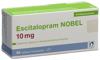 Escitalopram NOBEL Filmtabl 10 mg 98 Stk, Hauptbild