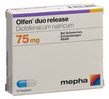 Olfen duo release Kaps 75 mg 10 Stk, Hauptbild