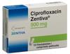 Ciprofloxacin Zentiva Filmtabl 500 mg 10 Stk, Hauptbild