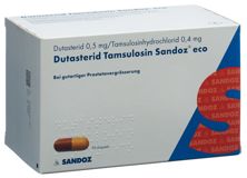 Dutasterid Tamsulosin Sandoz eco 0.5/0.4mg 90 Stk, Hauptbild