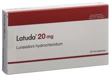 Latuda Filmtabl 20 mg 28 Stk, Hauptbild
