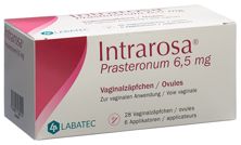 Intrarosa supp vag 6.5 mg avec applicateurs 28 pce, image principale