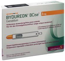 BYDUREON BCise Depot 2 mg Autoinjektor 4 Stk, Hauptbild