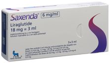 Saxenda sol inj 6 mg/ml 3 stylo pré 3 ml, image principale