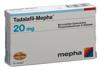 Tadalafil Mepha Filmtabl 20 mg 8 Stk, Hauptbild