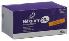 Nexium Mups Tabl 20 mg 100 Stk, Hauptbild