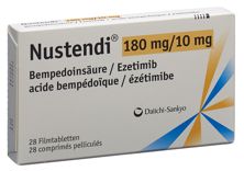 Nustendi Filmtabl 180/10 mg 28 Stk, Hauptbild