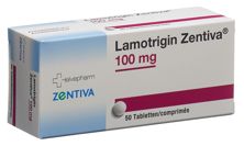 Lamotrigin Zentiva Disp Tabl 100 mg 50 Stk, Hauptbild