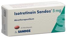 Isotretinoin Sandoz Weichkaps 5 mg 30 Stk, Hauptbild