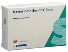 Isotretinoin Sandoz Weichkaps 5 mg 100 Stk, Hauptbild