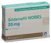 Sildenafil NOBEL cpr pell 25 mg 4 pce, image principale