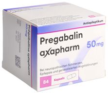 Prégabaline axapharm caps 50 mg 84 pce, image principale