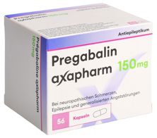 Prégabaline axapharm caps 150 mg 56 pce, image principale