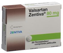 Valsartan Zentiva cpr pell 80 mg 28 pce, image principale