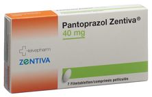 Pantoprazol Zentiva cpr pell 40 mg 7 pce, image principale