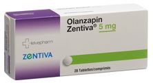 Olanzapin Zentiva Tabl 5 mg 28 Stk, Hauptbild