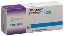 Olanzapin Zentiva cpr 10 mg 28 pce, image principale