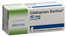 Citalopram Zentiva cpr pell 40 mg 98 pce, image principale