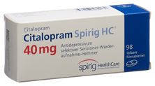 Citalopram Spirig HC Filmtabl 40 mg 98 Stk, Hauptbild