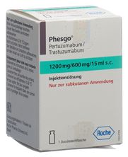 Phesgo Inj Lös 1200mg/600mg Durchstf 15 ml, Hauptbild