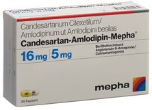 Candesartan-Amlodipi Mephacaps 16mg/5mg 28 pce, image principale