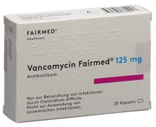 Vancomycin Fairmed caps 125 mg 20 pce, image principale