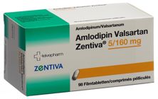 Amlodipin Valsartan Zentiva Filmtabl 5/160 98 Stk, Hauptbild