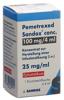 Pemetrexed Sandoz conc. Inf Konz 100 mg/4ml Amp, Hauptbild