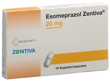 Esomeprazol Zentiva Kaps 20 mg 14 Stk, Hauptbild