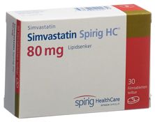 Simvastatin Spirig HC Filmtabl 80 mg 30 Stk, Hauptbild
