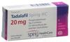 Tadalafil Spirig HC cpr pell 20 mg 4 pce, image principale