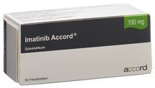 Imatinib Accord Filmtabl 100 mg 90 Stk, Hauptbild