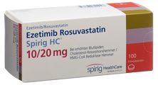 Ezetimib Rosuv Spirig HC Filmtabl 10/20mg 100 Stk, Hauptbild