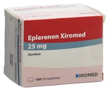 Eplerenon Xiromed Filmtabl 25 mg 100 Stk, Hauptbild