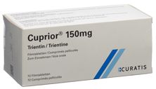 Cuprior cpr pell 150 mg 72 pce, image principale