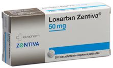 Losartan Zentiva cpr pell 50 mg 28 pce, image principale