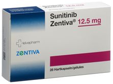 Sunitinib Zentiva caps 12.5 mg 28 pce, image principale